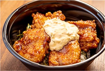 甘ダレから揚げタルタル丼